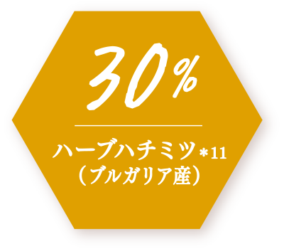 ハーブハチミツ（ブルガリア産） 30%