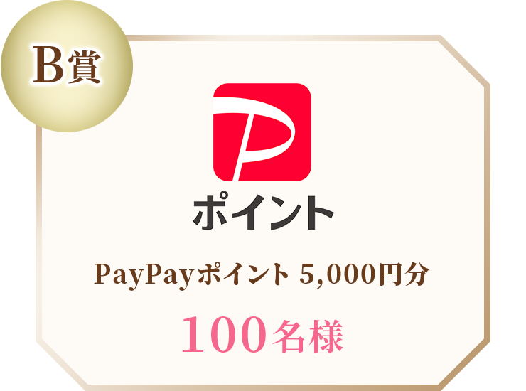 PayPayポイント 5,000円分